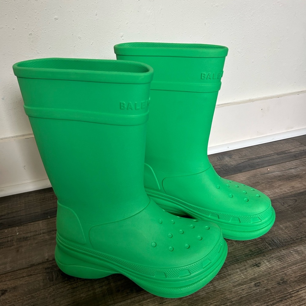 Balenciaga Croc boots size 9.5mens